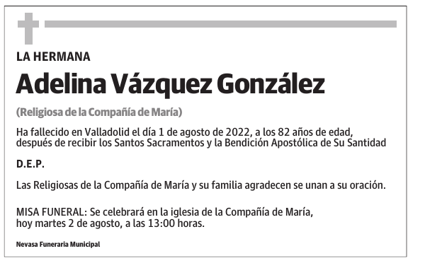 Adelina Vázquez González
