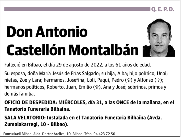Antonio Castellón Montalbán
