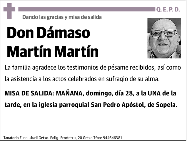 Damaso Martin Martín