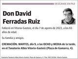 David  Ferradas  Ruiz