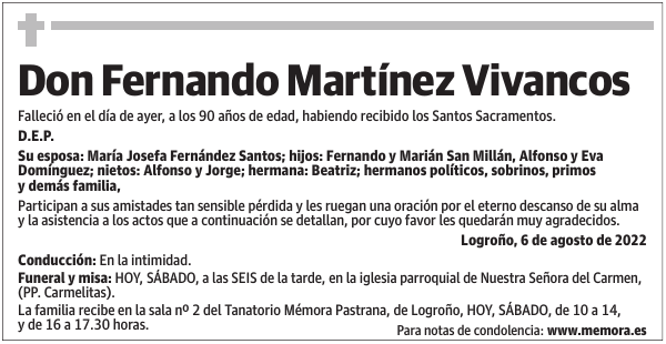 Don  Fernando  Martínez  Vivancos