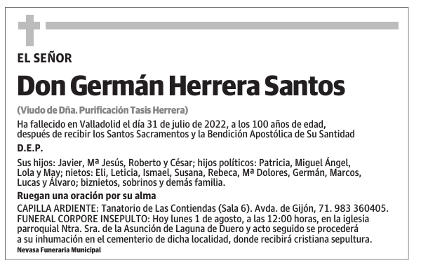 Don Germán Herrera Santos
