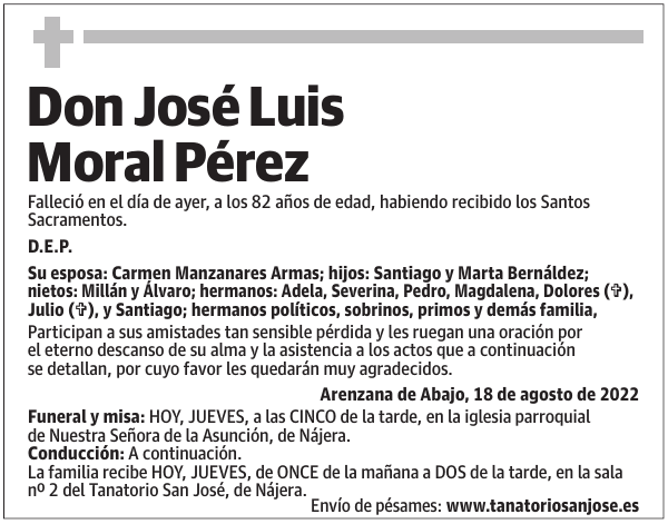 Don  José  Luis  Moral  Pérez