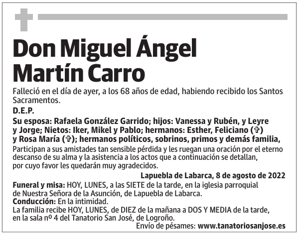 Don  Miguel  Ángel  Martín  Carro