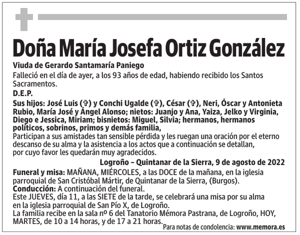 Doña  María  Josefa  Ortiz  González