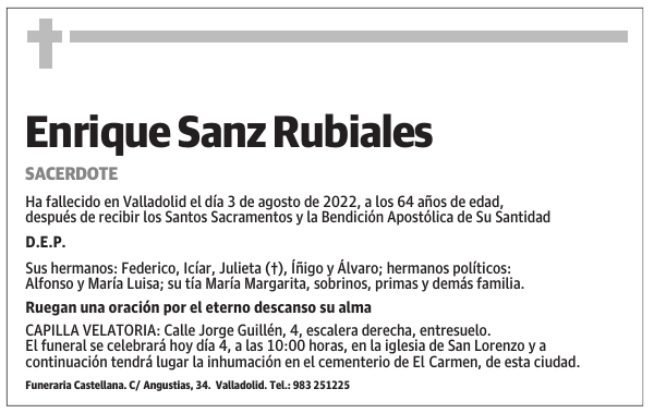Enrique Sanz Rubiales