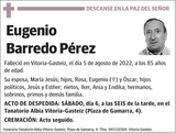 Eugenio  Barredo  Pérez