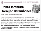 Florentina  Torrejón  Barambones