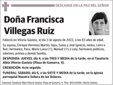 Francisca  Villegas  Ruiz