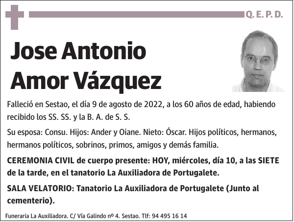 Jose Antonio Amor Vázquez