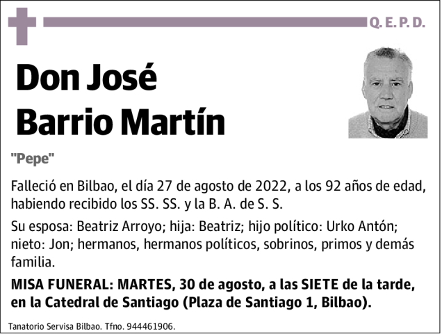 José Barrio Martin