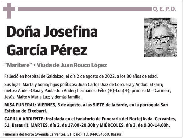 Josefina García Pérez