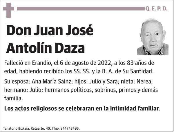 Juan José Antolín Daza