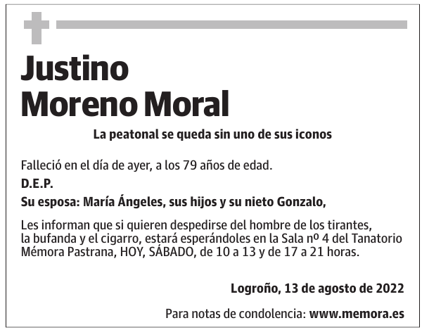Justino  Moreno  Moral