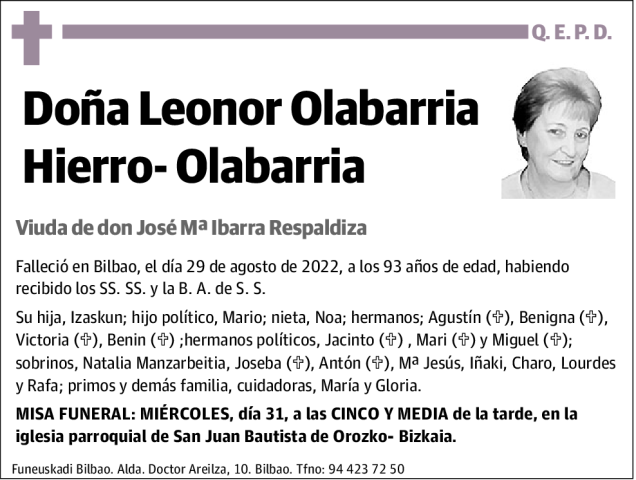 Leonor Olabarria Hierro-Olabarria