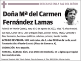 Mª  del  Carmen  Fernández  Lamas