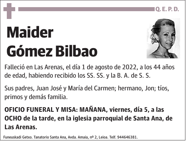 Maider Gómez Bilbao