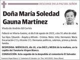 María  Soledad  Gauna  Martínez