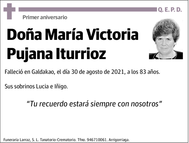 María Victoria Pujana Iturrioz
