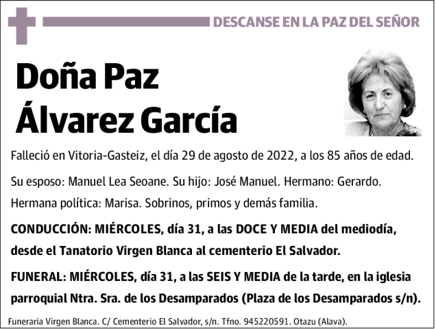 Paz  Álvarez  García
