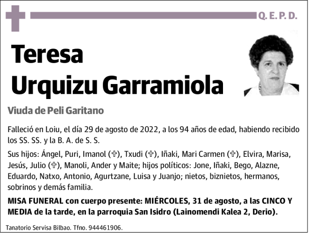 Teresa Urquizu Garramiola