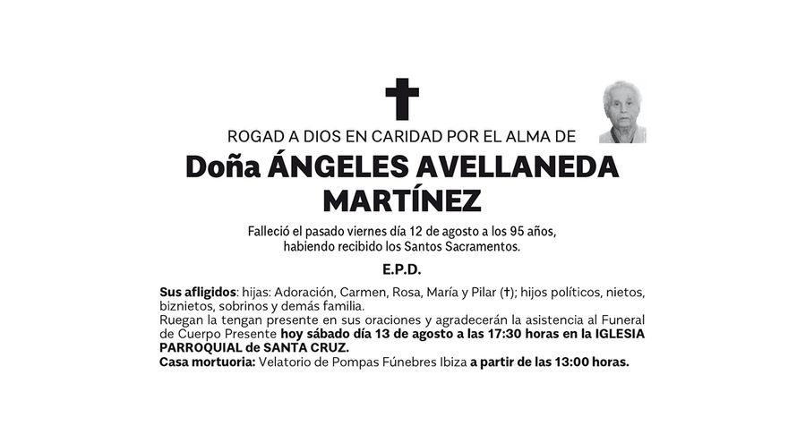 de  doña  Ángeles  Avellaneda  Martínez
