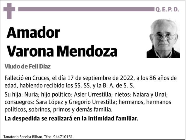 Amador Varona Mendoza
