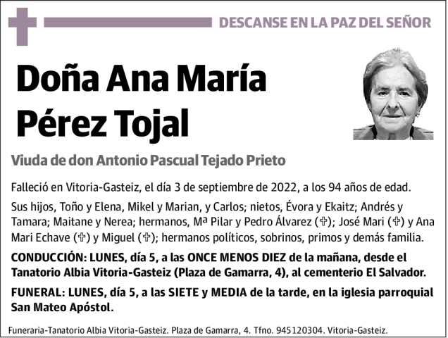 Ana  María  Pérez  Tojal