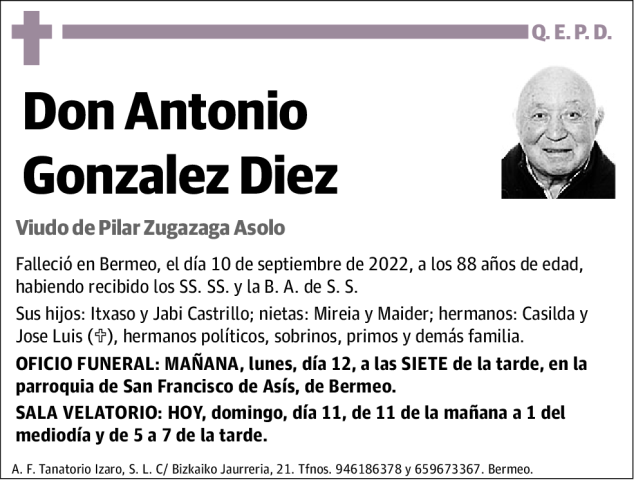 Antonio Gonzalez Diez