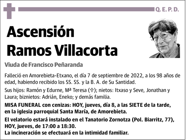 Ascensión Ramos Villacorta