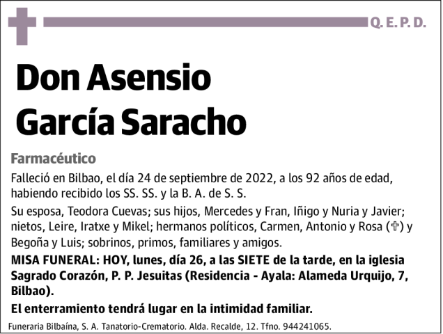 Asensio García Saracho