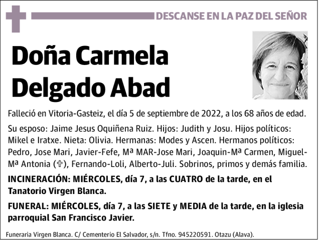Carmela  Delgado  Abad
