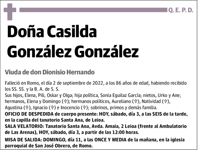 Casilda González González