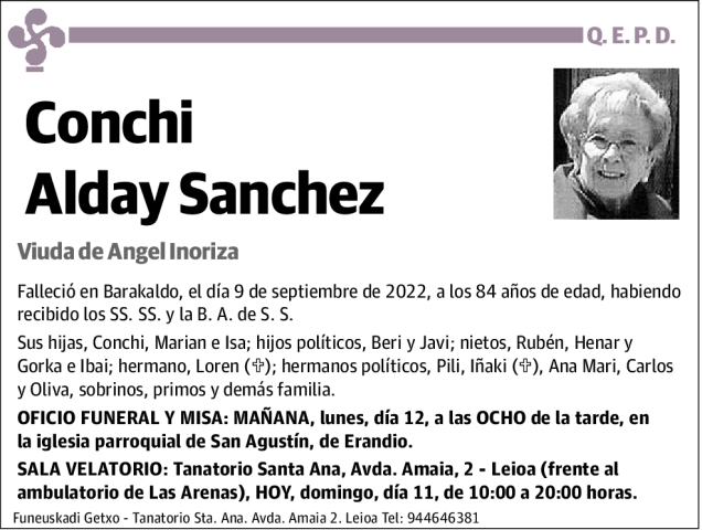 Conchi Alday Sanchez