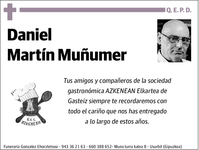Daniel  Martín  Muñumer