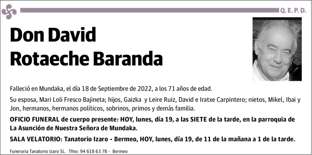 David Rotaeche Baranda