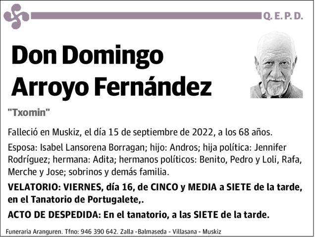 Domingo Arroyo Fernández