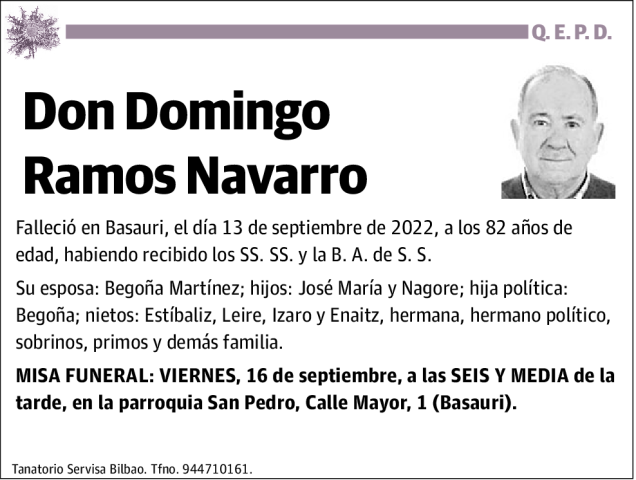 Domingo Ramos Navarro