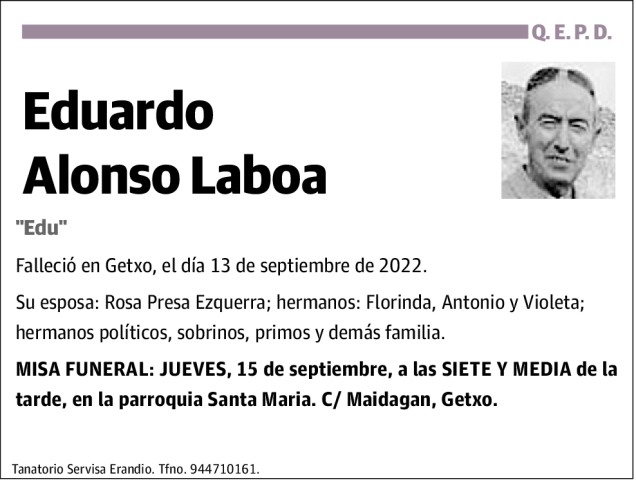 Eduardo Alonso Laboa