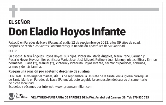 Eladio Hoyos Infante