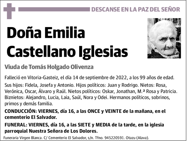 Emilia  Castellano  Iglesias