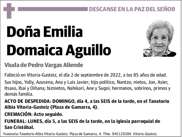 Emilia  Domaica  Aguillo