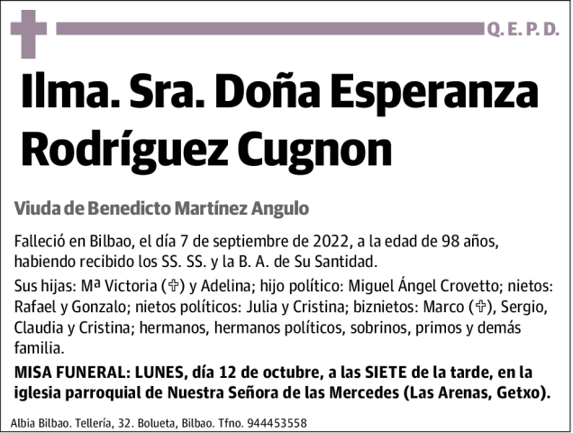 Esperanza Rodríguez Cugnon