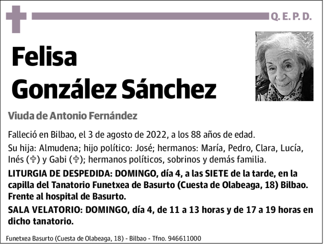 Felisa González Sánchez