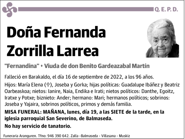 Fernanda Zorrilla Larrea
