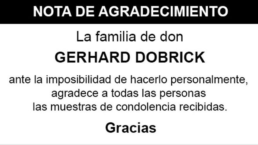 Gerhard  Dobrick