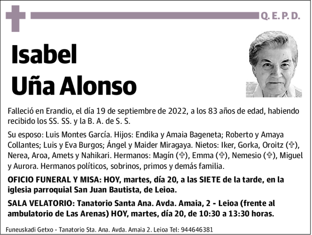 Isabel Uña Alonso