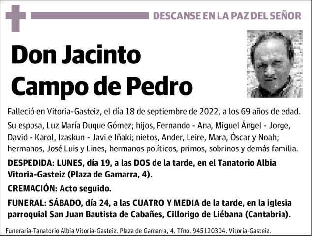 Jacinto  Campo  de  Pedro