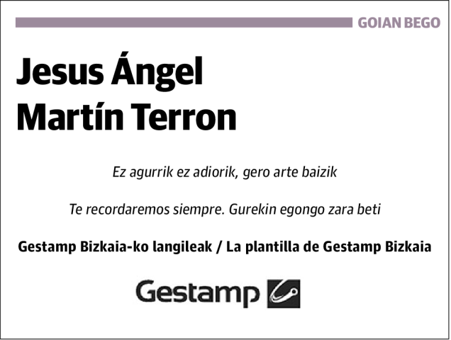Jesus Ángel Martín Terron