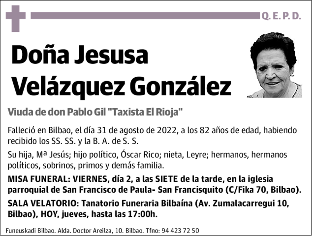 Jesusa Velázquez González